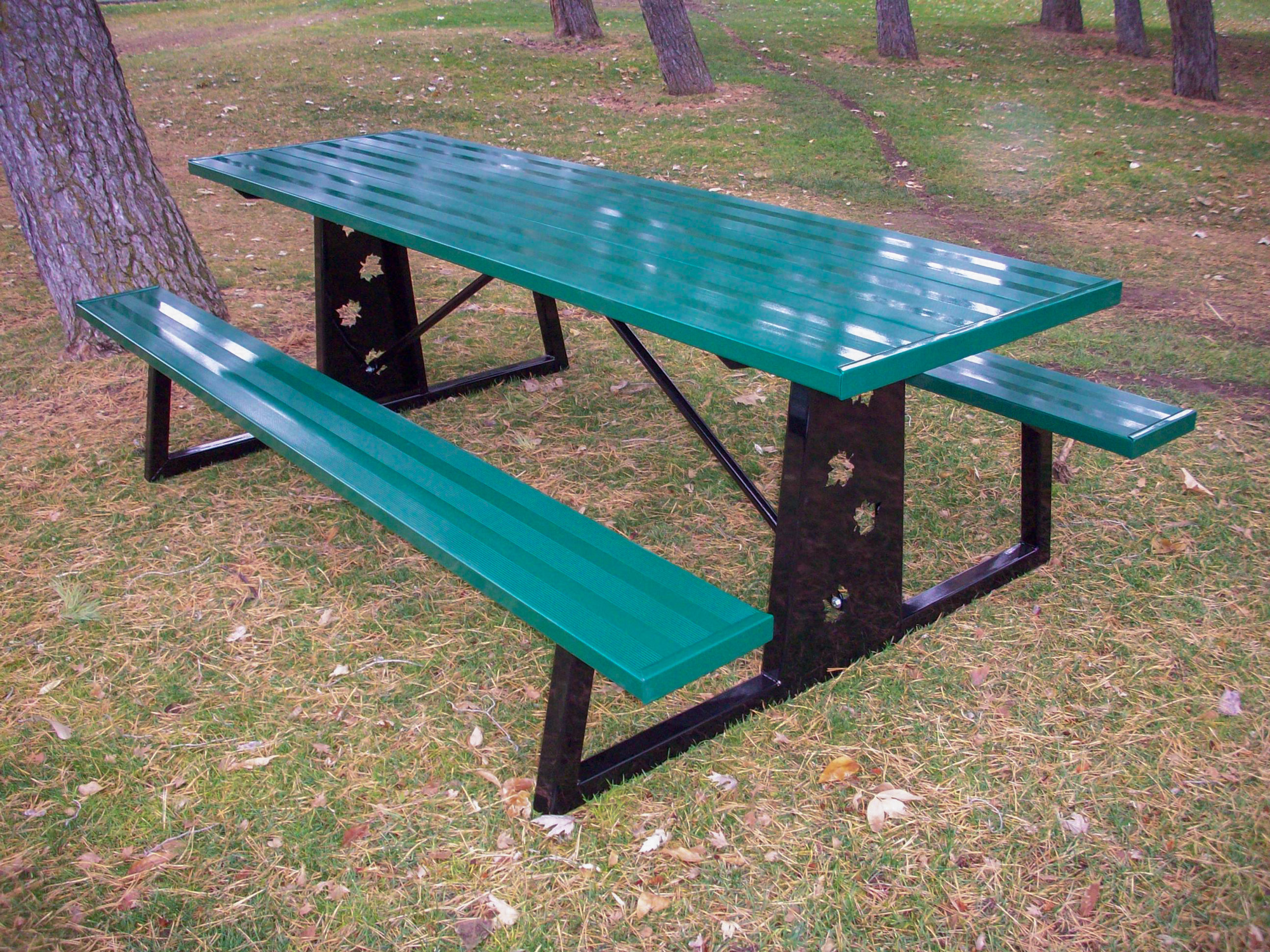 Spruce Metal Picnic Table